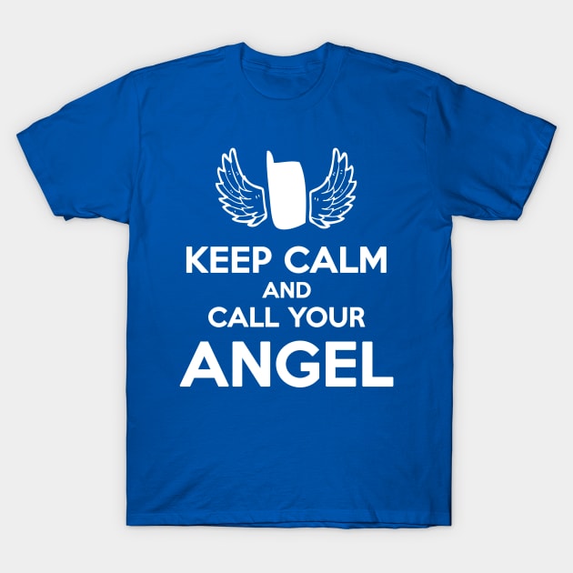 Call Your Angel T-Shirt by potatonomad